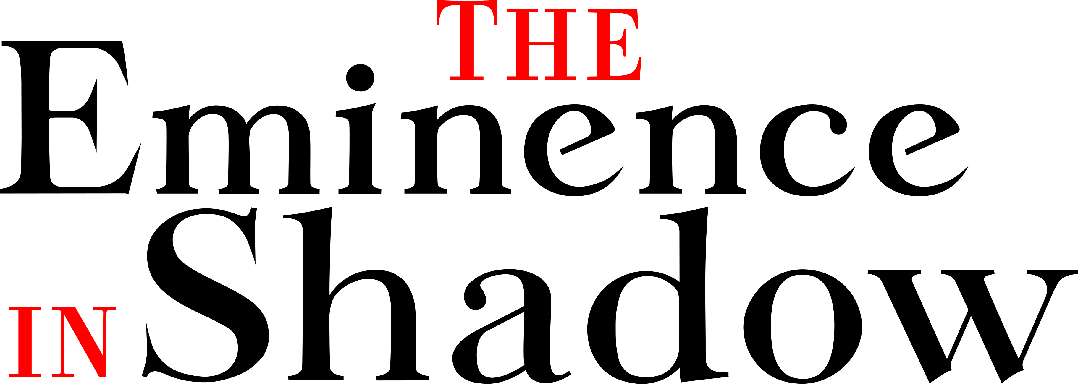 Eminence in Shadow Logo